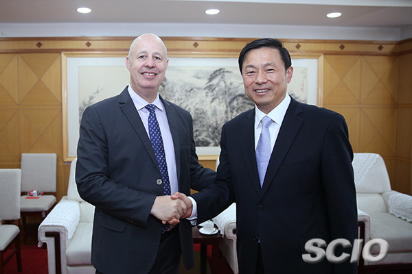 Guo Weimin meets Israeli minister of regional cooperation