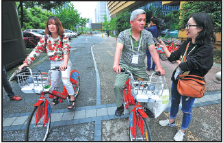 Hangzhou bicycles get electric upgrade