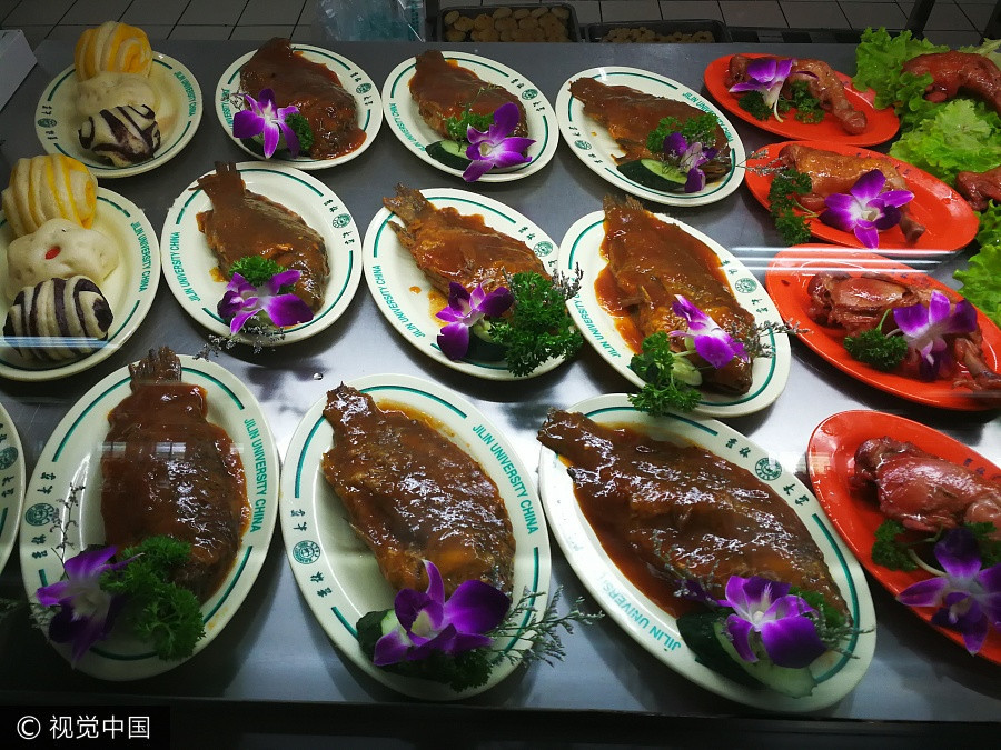 Last but best dinner for graduates in Jilin