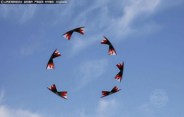 Kite festival kicks off in North China