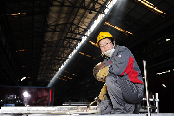 Push for excellence inspires innovative female welder