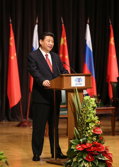 Xi calls for new-type int'l relations