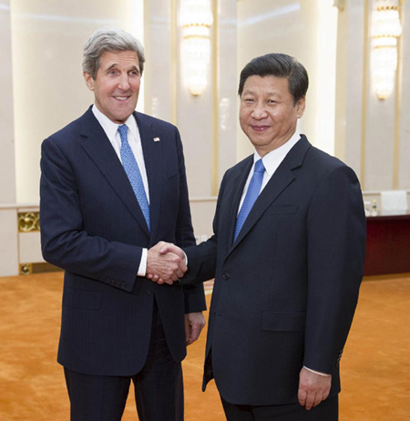 Chinese president meets US secretary of state
