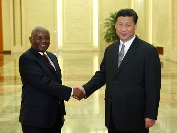 Chinese President meets Mozambican President
