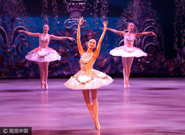 Russian ballet adds poetry to N China