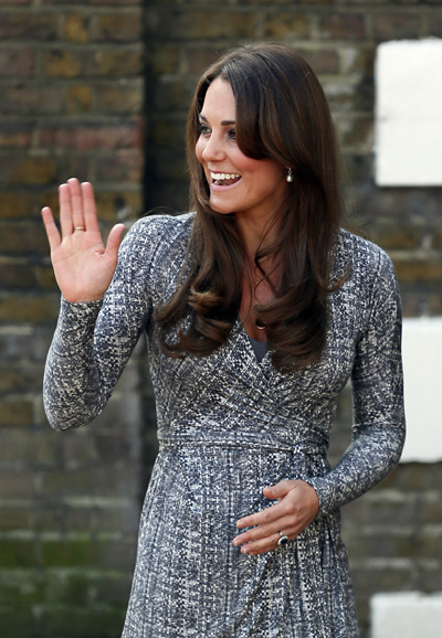 Prince William's wife Kate gives birth to baby boy