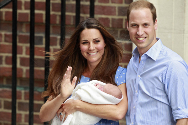 Britain's new prince named George Alexander Louis