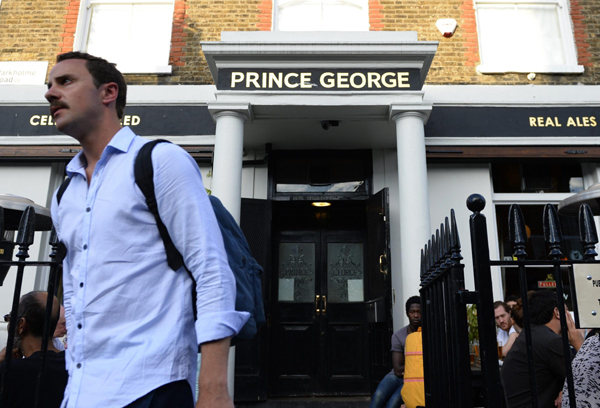 Britain's new prince named George Alexander Louis