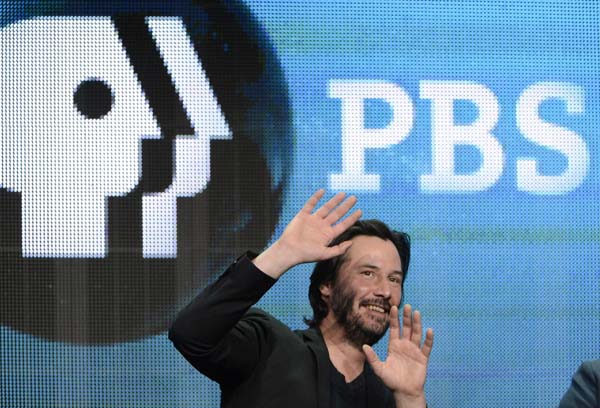 Keanu Reeves parcipates in panel for 'Side by Side'
