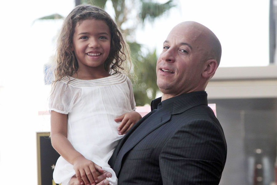 Fast & Furious star Vin Diesel on Hollywood Walk of Fame