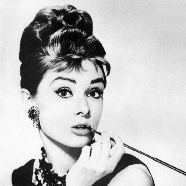 Audrey Hepburn's updo tops iconic hairstyles