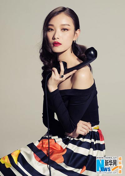 Chinese actress Ni Ni poses for fashion shoots[9]|chinadaily.com.cn