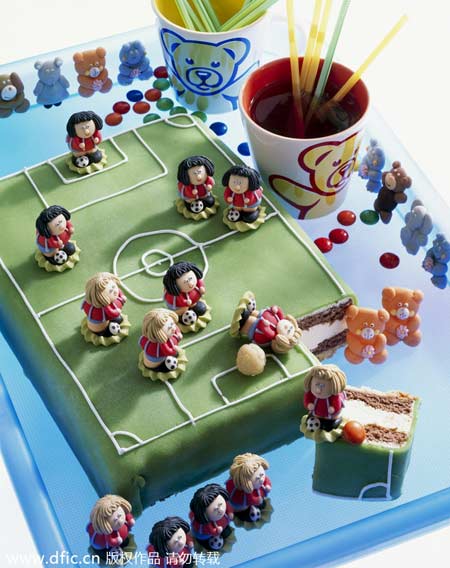 Football themed cakes