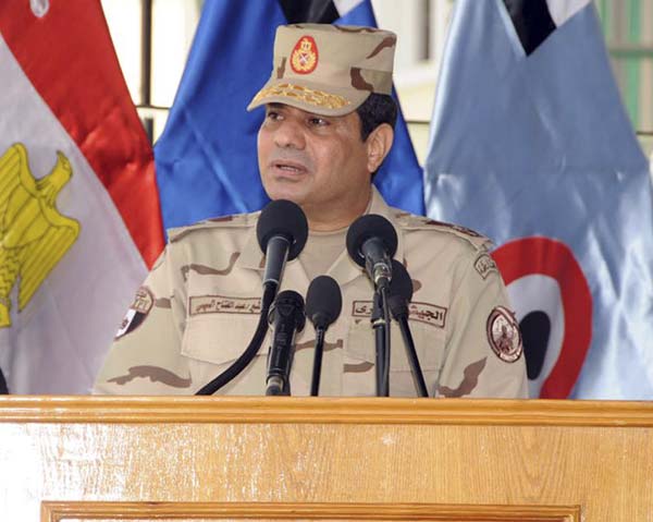 Egypt's Sisi says to run for president