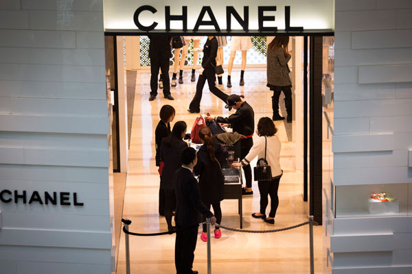 Customers snap up Chanel's products