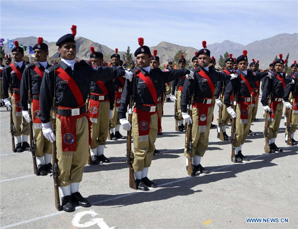 Policemen graduation ceremony held in SW Pakistan