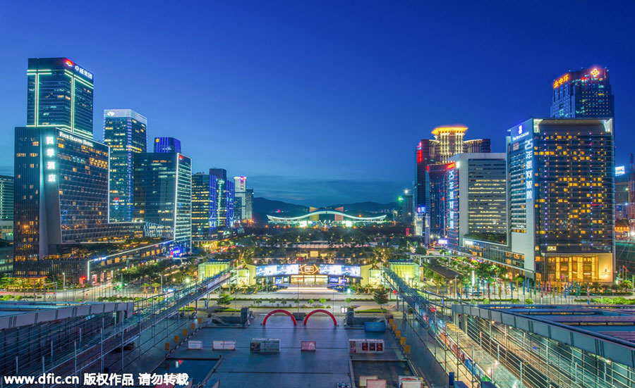 China's top CBD skylines