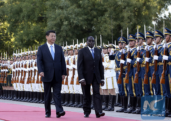 President Xi's signed article: Let the Sino-Zim flower bloom