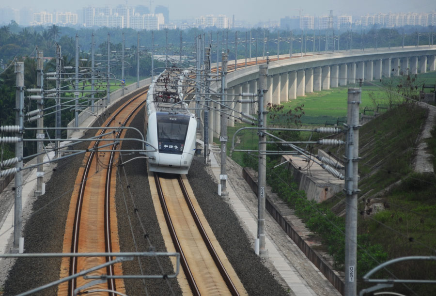 China's beauty by rail