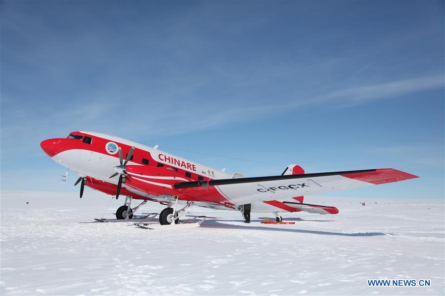 China's first polar airplane conducts successful trial flight