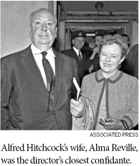 The formidable force always behind Hitchcock