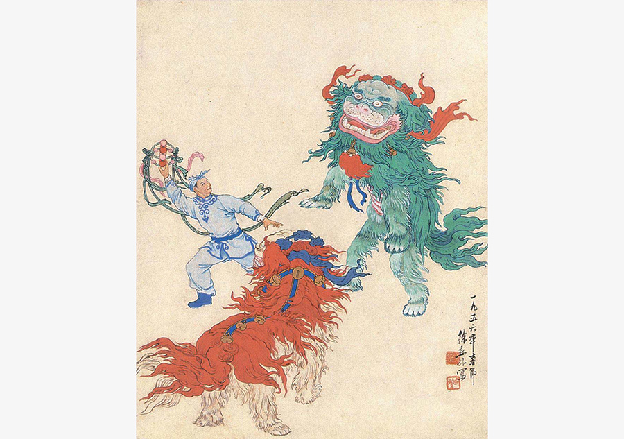 Spring Festival in the eyes of Chinese painters
