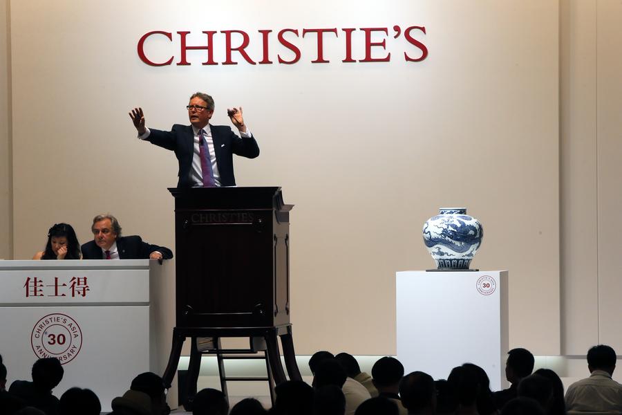 Christie's auctions net HK$2.8 billion