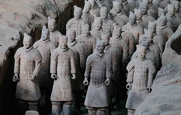 Qinshihuang's Terracotta Warriors may be inspired by Greece