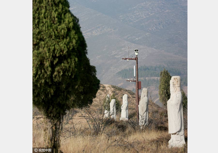 Electronic 'tomb-keepers' safeguard ancient Chongling Mausoleum