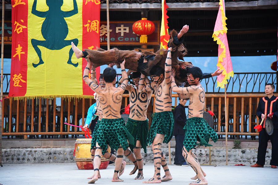 Maguai culture in Tian’e, South China’s Guangxi