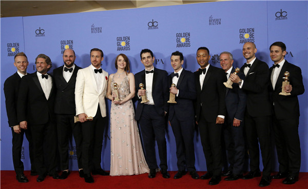 Key winners at the 2017 Golden Globe awards