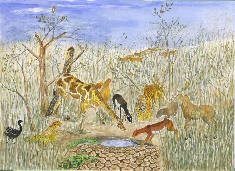 Chinese Children's Painting Competition on environment