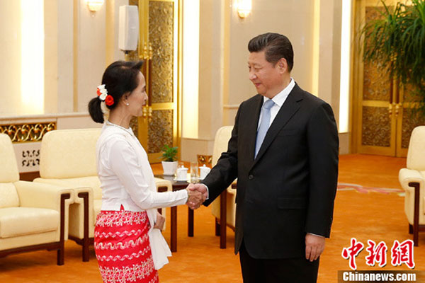 Suu Kyi's visit will boost economic ties