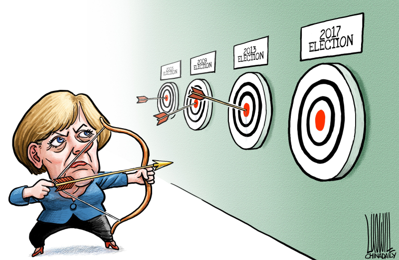 Ambitious Merkel