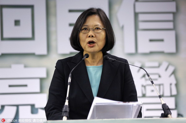 Tsai's separatist gimmicks