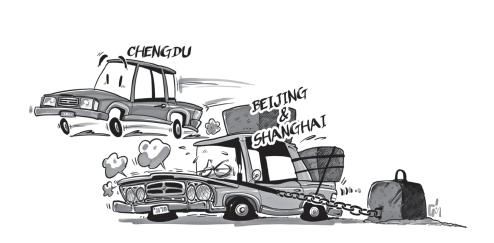 Chengdu good example for managing car-hailing