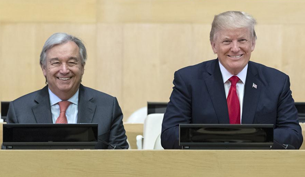 Trump's maiden UN speech full of sound and fury