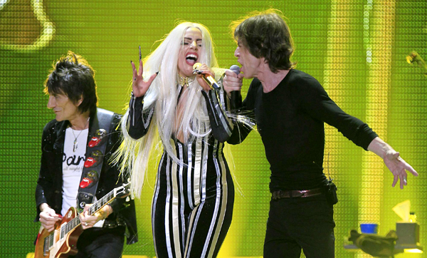 Lady Gaga joins Rolling Stones to perform
