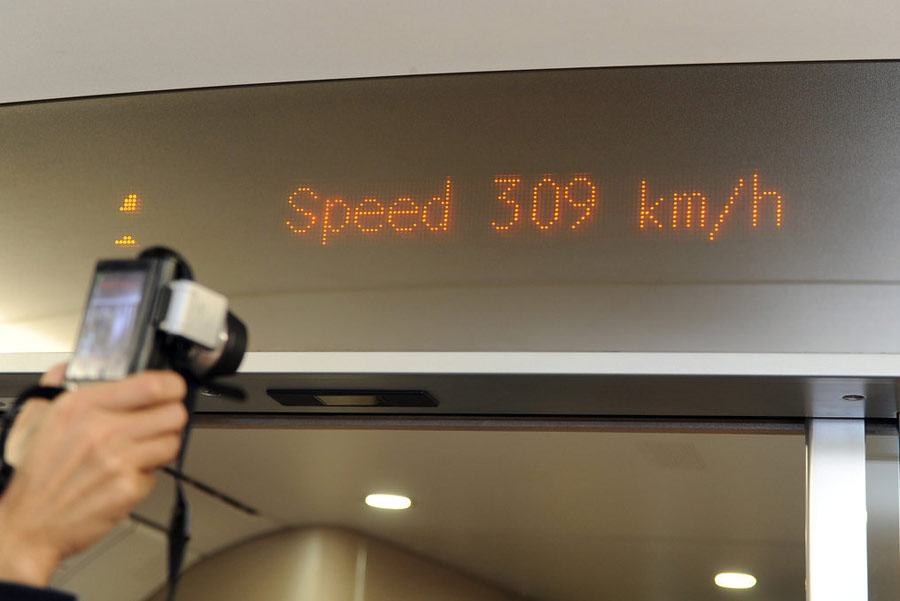 Photos: High-speed rail ready for travelers