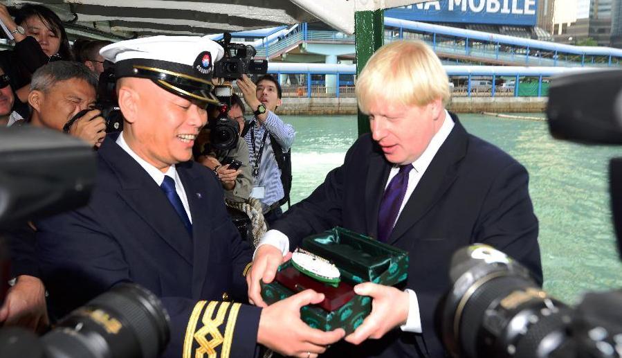 London mayor visits Hong Kong