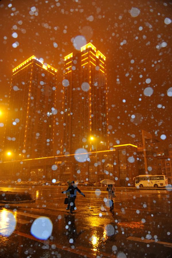 NE China's Jilin issues yellow alert for blizzards