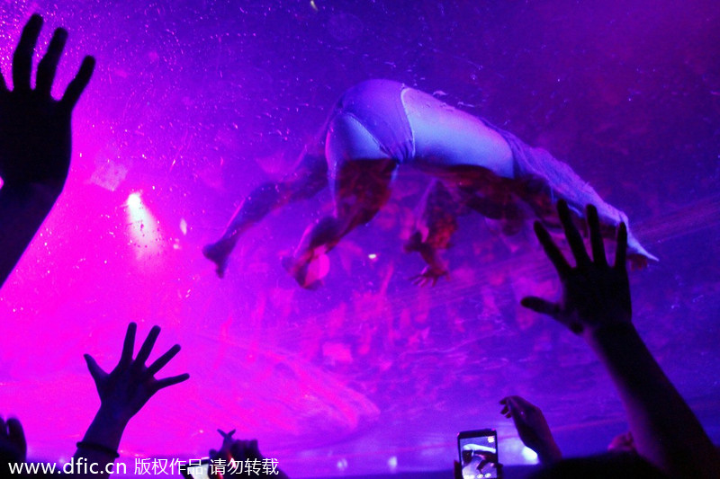 'Fuerza bruta' show stuns audience in East China
