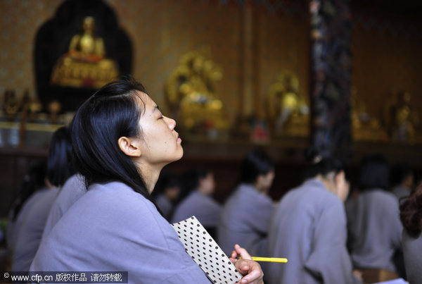 Zen studies bring inner peace to hectic working lives