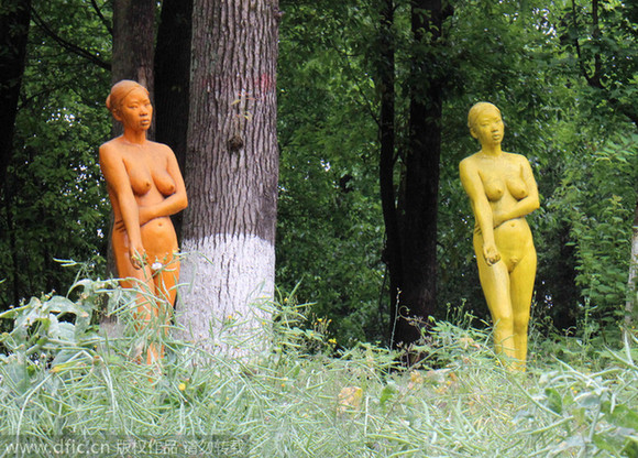 Controversial statues across China