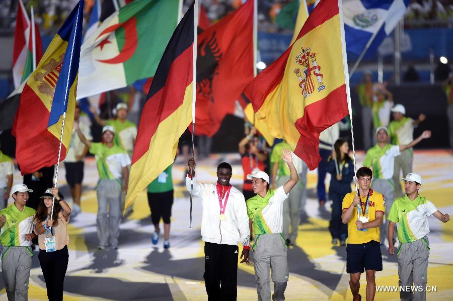 Closing ceremony of Youth Olympic Games