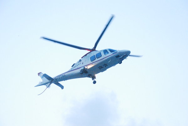 Man takes private chopper home for Mid-Autumn Festival