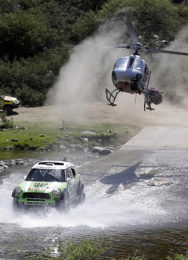 10th stage of Dakar Rally 2013