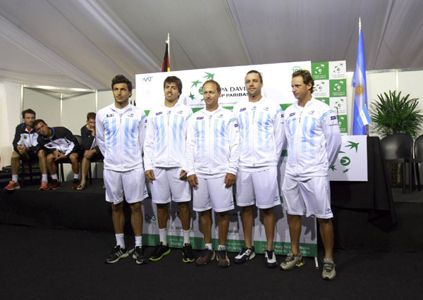 Tennis powerhouses team up for Davis Cup draw