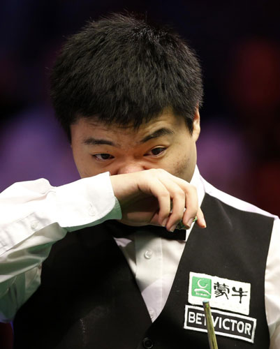 Ding Junhui stopped by Bingham at Welsh Open semis