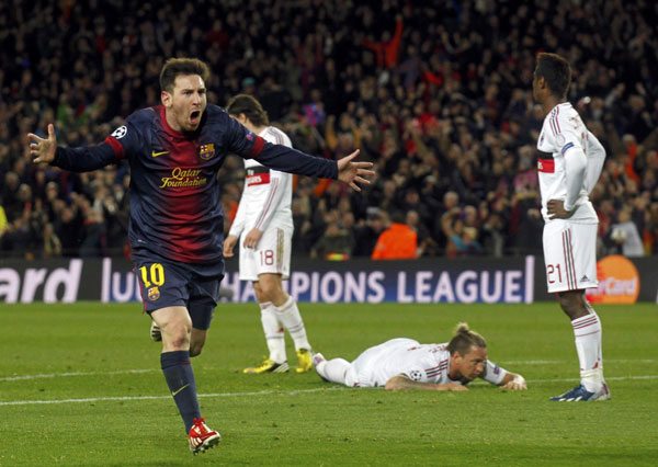 Magical Messi helps Barca to stunning victory